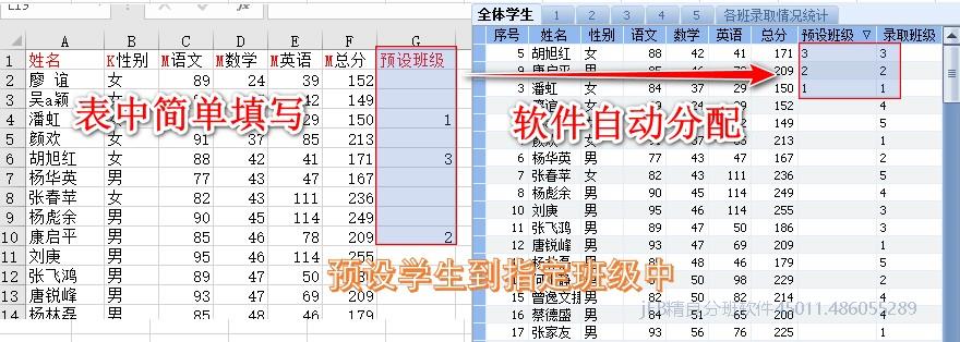 高中分班一般分几次，都是用的jFB精良分班软件吗？